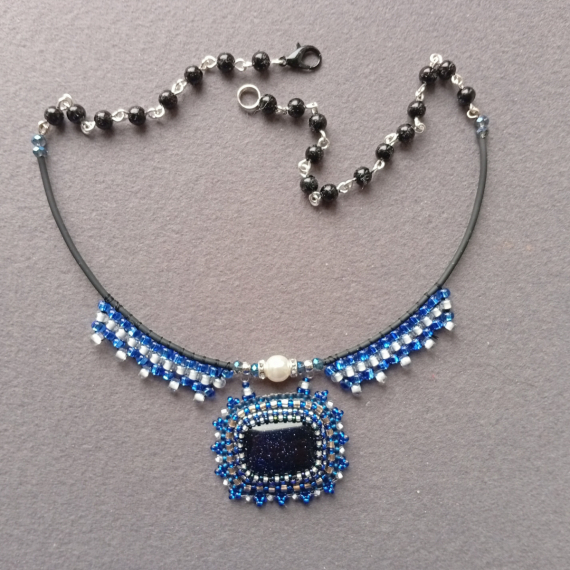 Альбом пользователя mambush: Колье с авантюриновым стеклом