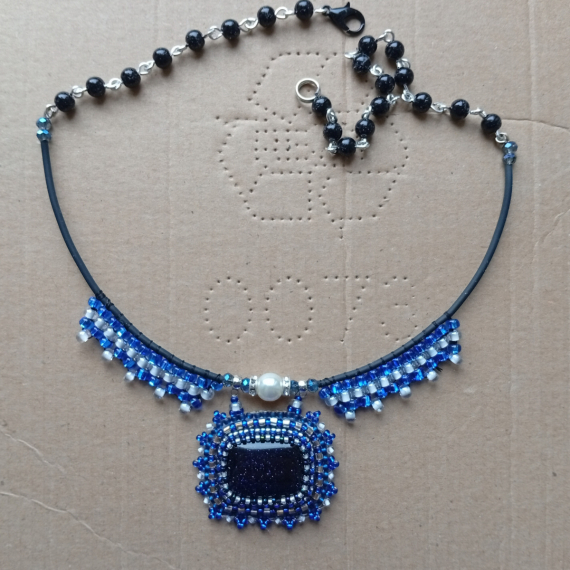 Альбом пользователя mambush: Колье с авантюриновым стеклом