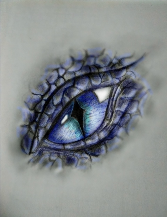 Диадема серебряная Глаз дракона