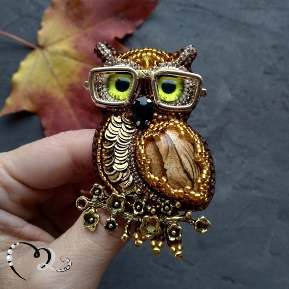 Альбом пользователя ЯMariha65: Броши Совушки