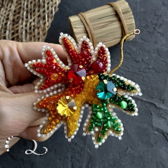 Альбом пользователя ЯMariha65: Броши Листья желтые над городом кружатся