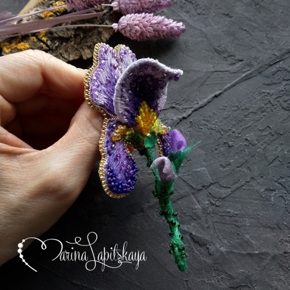 Альбом пользователя ЯMariha65: Броши Ирис и Крокус