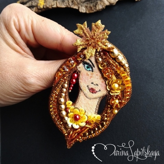 Альбом пользователя ЯMariha65: Брошь Королева осени