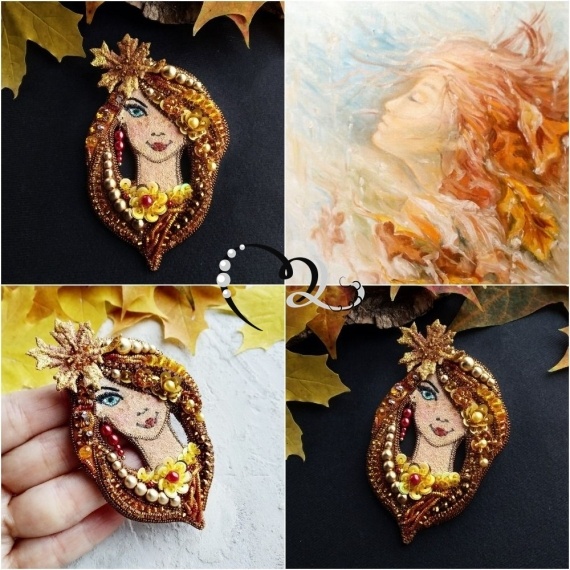 Альбом пользователя ЯMariha65: Брошь Королева осени