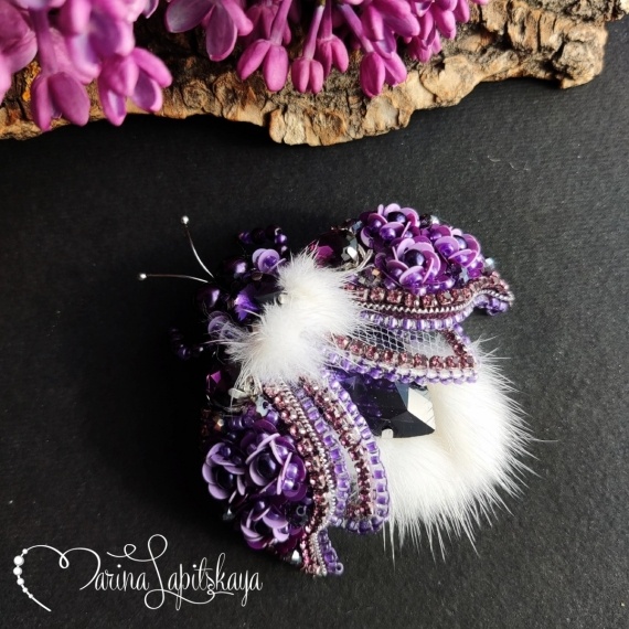 Альбом пользователя ЯMariha65: Брошь Жук Сиренька