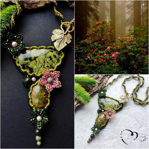 Альбом пользователя ЯMariha65: Кулон Цветы в лесу