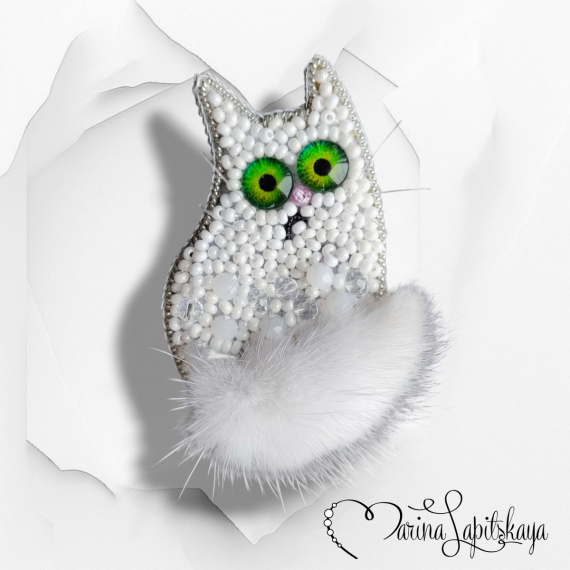 Альбом пользователя ЯMariha65: Броши Снежок и Пушок