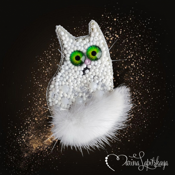 Альбом пользователя ЯMariha65: Броши Снежок и Пушок