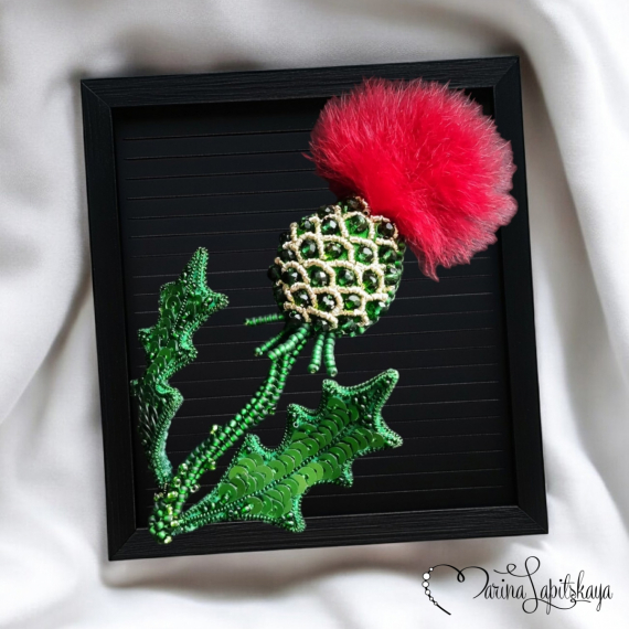 Альбом пользователя ЯMariha65: Брошь Чертополох