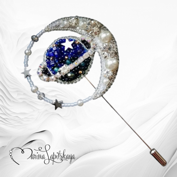 Альбом пользователя ЯMariha65: Брошь Космос