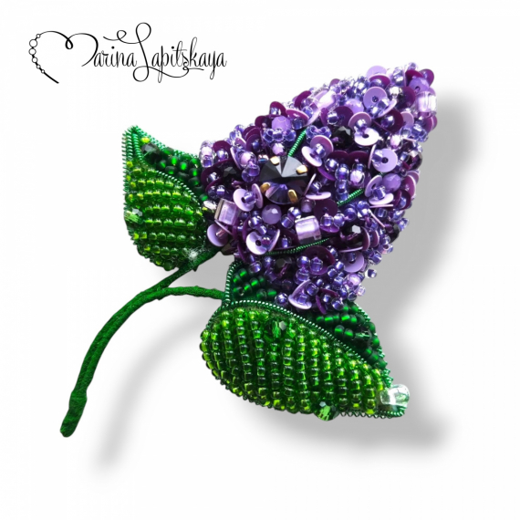 Альбом пользователя ЯMariha65: Брошь Сирень