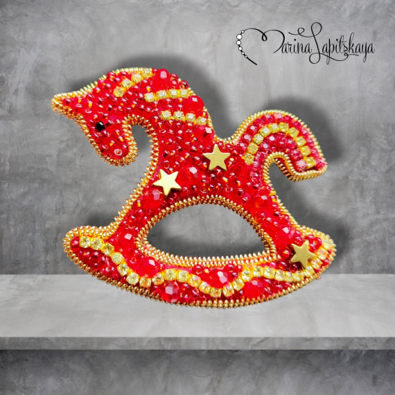 Альбом пользователя ЯMariha65: Брошь Лошадка - символ 2026 года