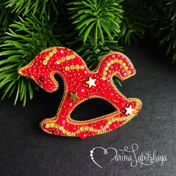 Альбом пользователя ЯMariha65: Брошь Лошадка - символ 2026 года