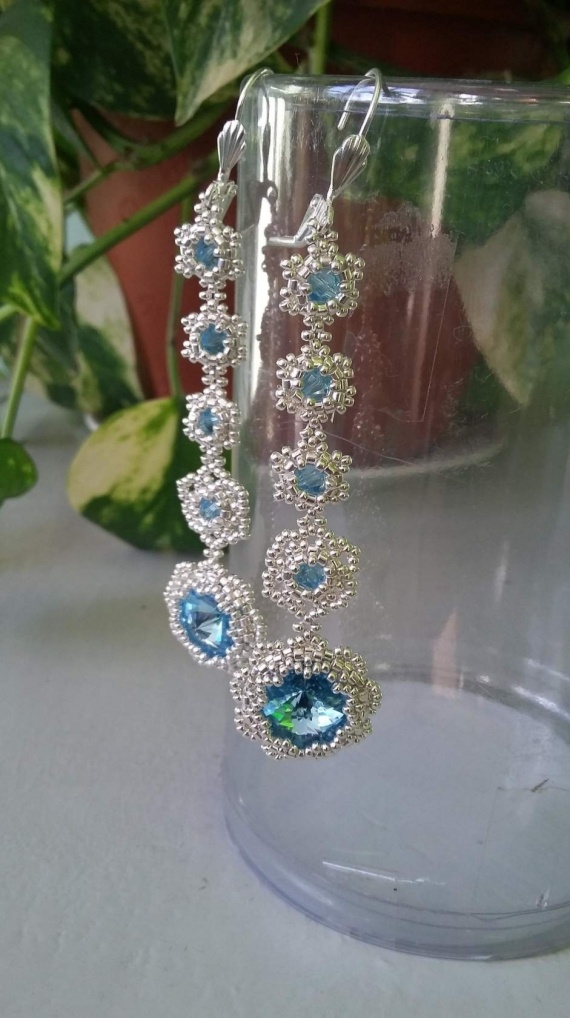 Альбом пользователя Настенька: Серьги по МК Галины Дитрих