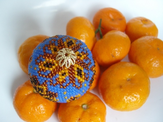 Альбом пользователя Виктория777: Вязаный шарик Новогодний