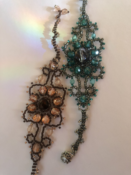 Альбом пользователя Виктория777: Ажурный браслет Шоколадный