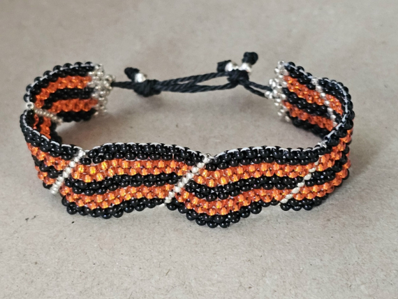 Альбом пользователя ElenaQueen: Георгиевская ленточка.Браслет +МК(ссылка)