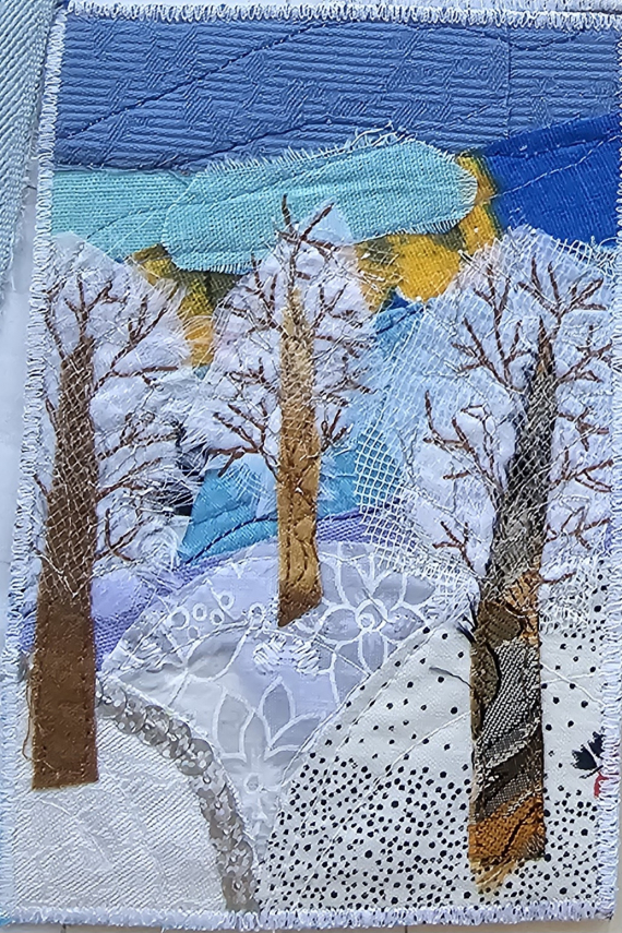 Альбом пользователя ИринаVesna: Открытки текстильные на новый год