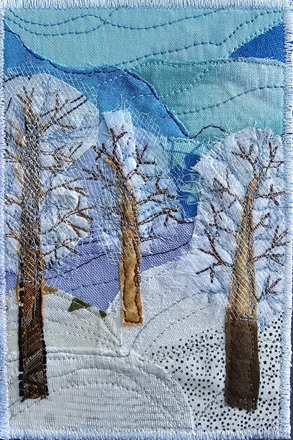 Альбом пользователя ИринаVesna: Открытки текстильные на новый год