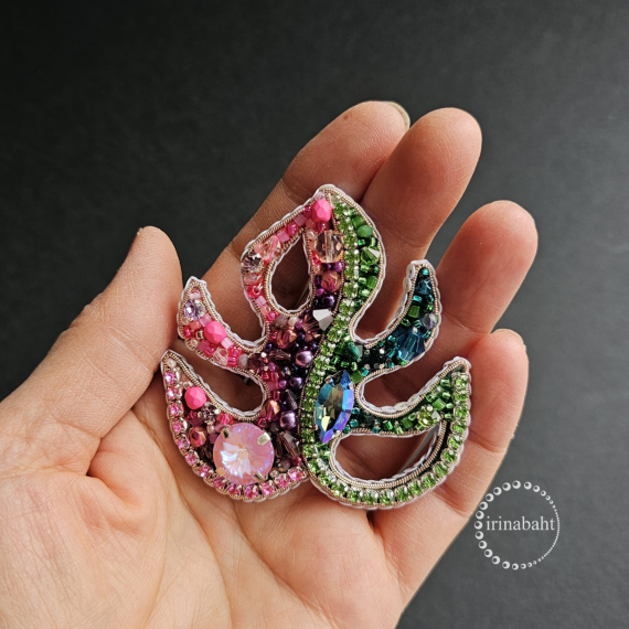 Альбом пользователя ИринаVesna: Брошь Монстера