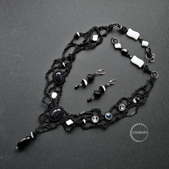 Альбом пользователя ИринаVesna: Колье Звёздная ночь