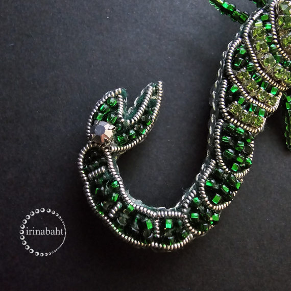 Альбом пользователя ИринаVesna: Брошь Скорпион