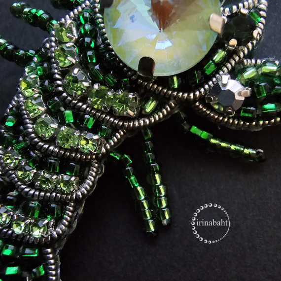 Альбом пользователя ИринаVesna: Брошь Скорпион