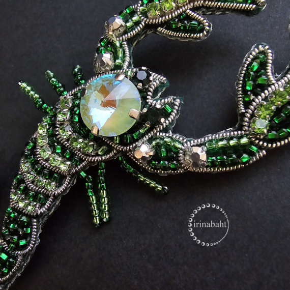 Альбом пользователя ИринаVesna: Брошь Скорпион