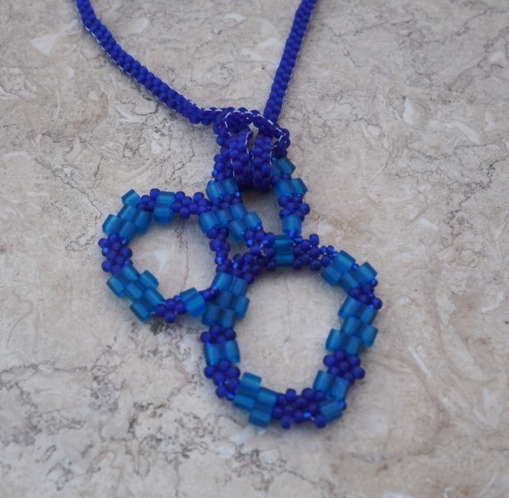 Альбом пользователя Portulaka: Синева. Фриформ кулон, браслет и спираль