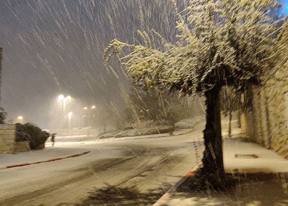 Флудилка: В Иерусалиме первый снег...
