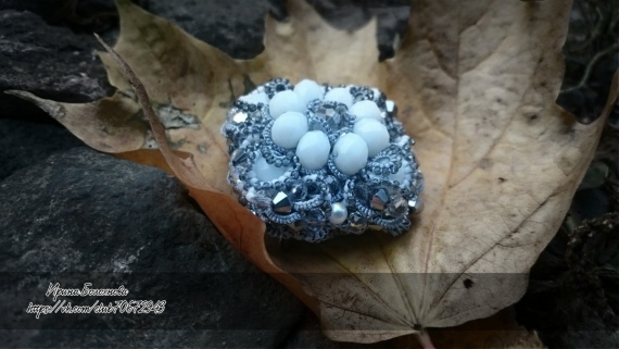 Альбом пользователя klepa90: Брошь 'Каменный цветок'