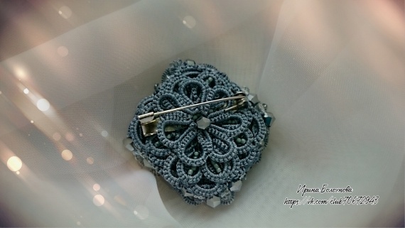 Альбом пользователя klepa90: Брошь 'Каменный цветок'