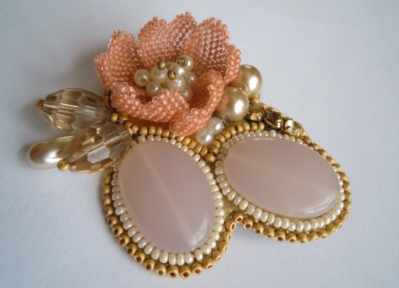 Альбом пользователя Lina: Брошь Карамельный вечер