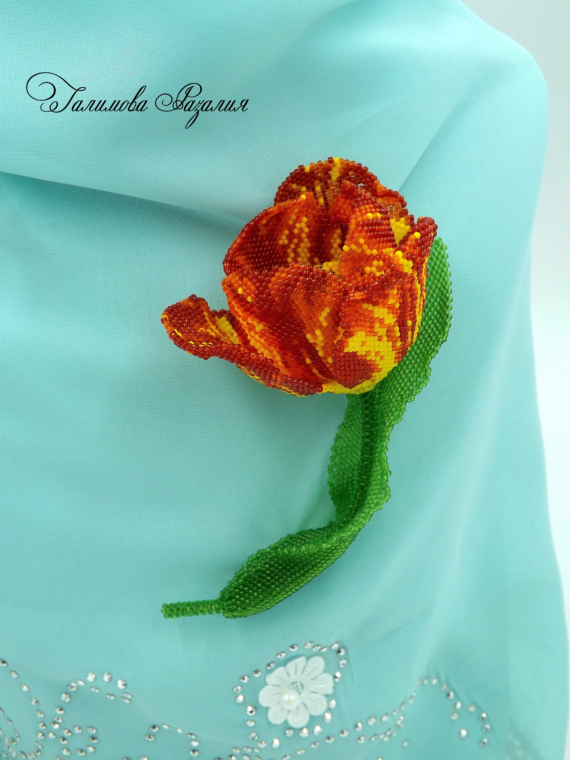 Альбом пользователя Разалия: Брошь Красный мак