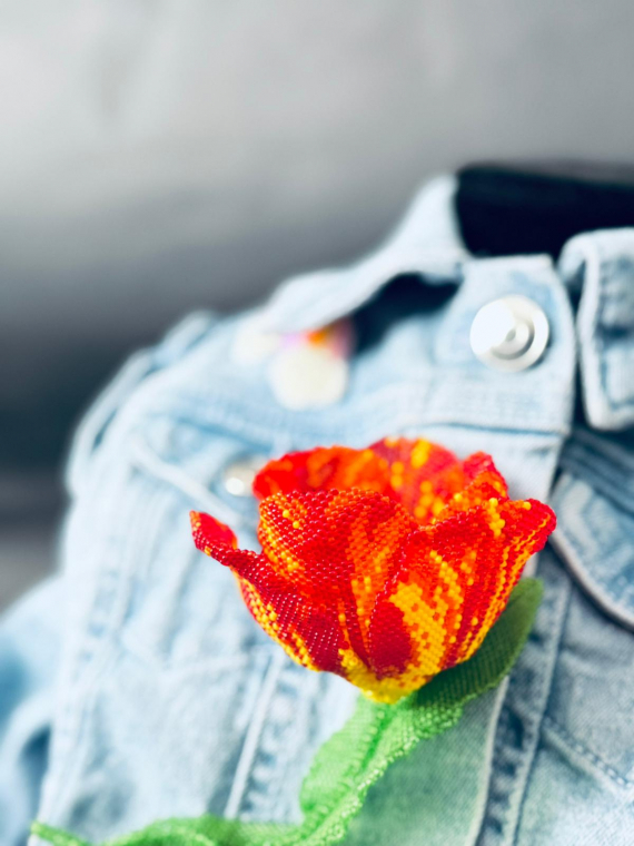 Альбом пользователя Разалия: Брошь Красный мак