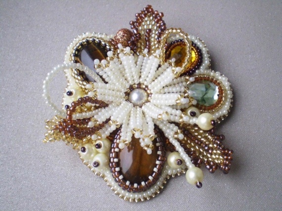 Альбом пользователя Tamar: Брошь Осенний вальс