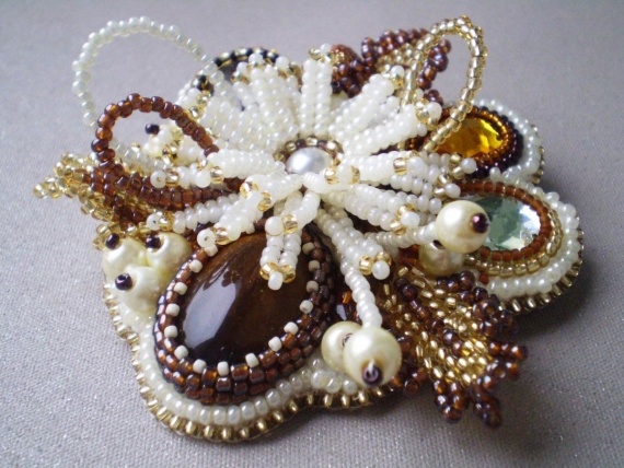 Альбом пользователя Tamar: Брошь Осенний вальс