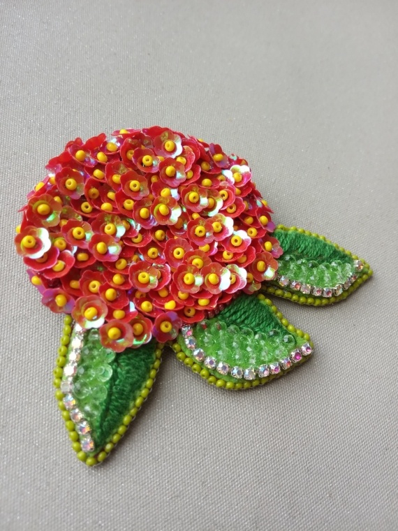 Альбом пользователя Tamar: Брошь Гортензия