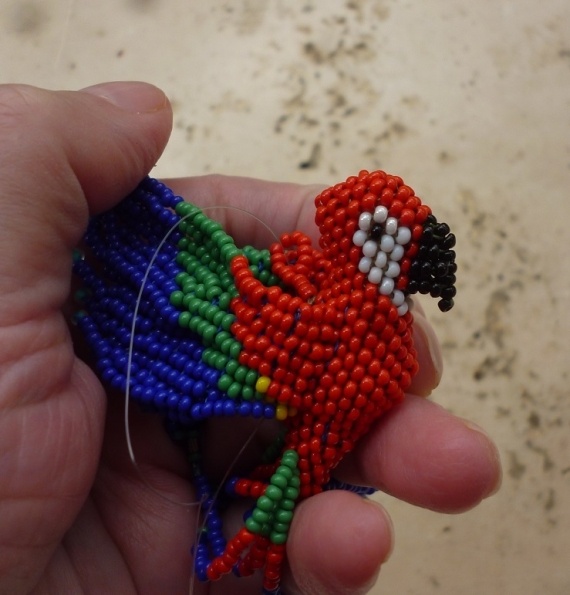 Альбом пользователя LanaGor: Бисерный попугай 3D