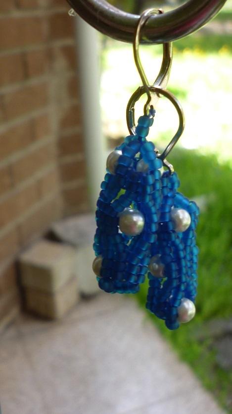 Альбом пользователя LanaGor: Серьги Синие фонарики