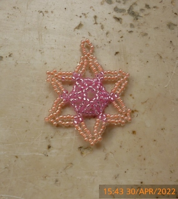 Альбом пользователя LanaGor: И вот такая розовая звезда-снежинка