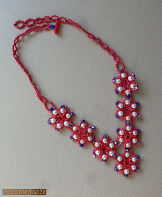 Альбом пользователя LanaGor: Колье красно-цветатое