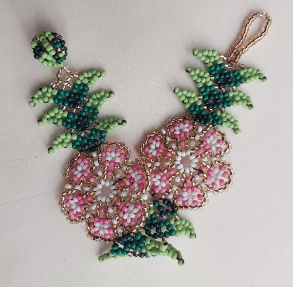 Альбом пользователя LanaGor: Браслет уичольский в розово-золотом