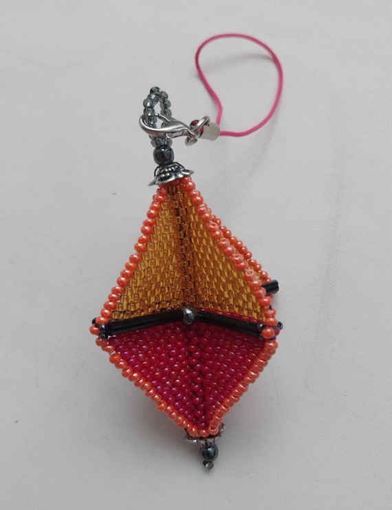 Альбом пользователя LanaGor: Подвеска или елочная игрушка Жесть какая геометрия