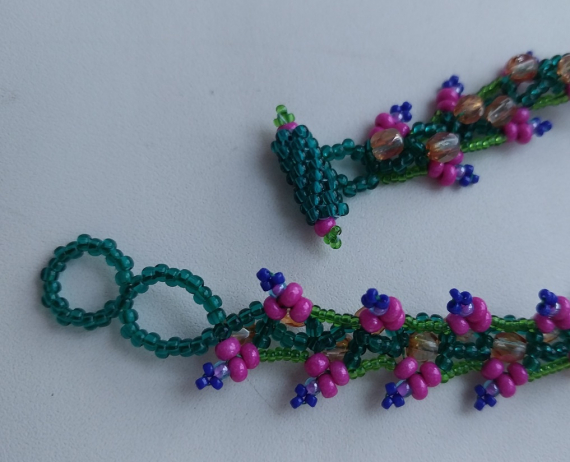 Альбом пользователя LanaGor: Браслет Фуксия по схеме Стефани Дж. Эдди