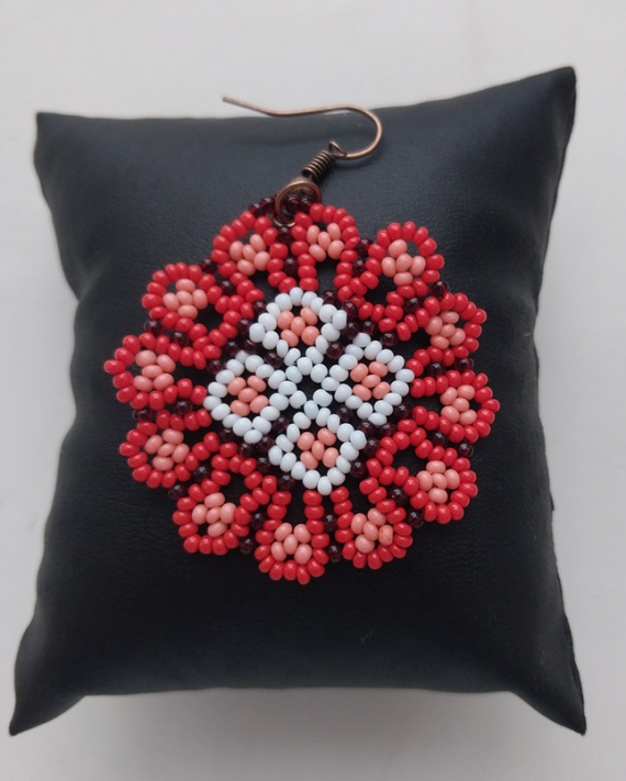 Альбом пользователя LanaGor: Уичольские серьги. Крупные. Две пары