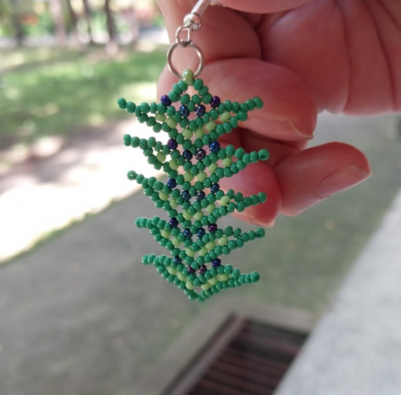 Альбом пользователя LanaGor: Серьги уичольские листики