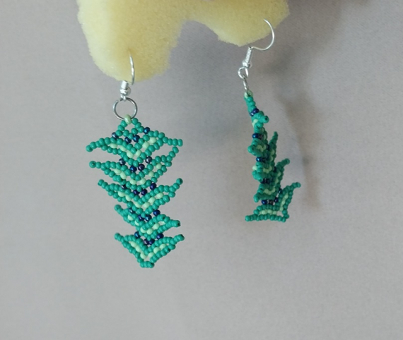 Альбом пользователя LanaGor: Серьги уичольские листики