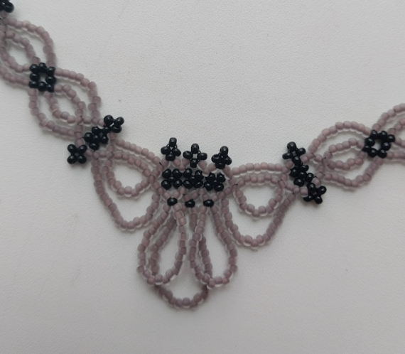 Альбом пользователя LanaGor: Колье серо-черное