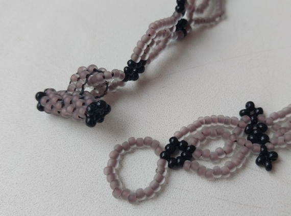 Альбом пользователя LanaGor: Колье серо-черное